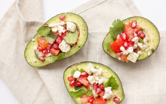 Avocado Salad Helps Reduce Heat and Beautify Skin
